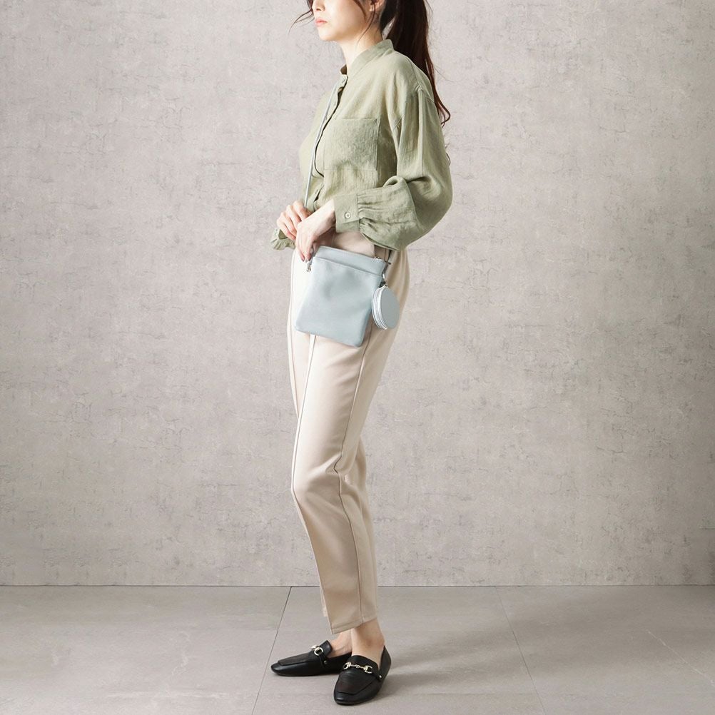 ポーチ付きショルダーバッグ