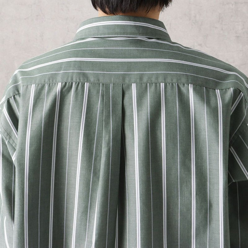NAVY オーバーストライプシャツ メンズ商品画像-18