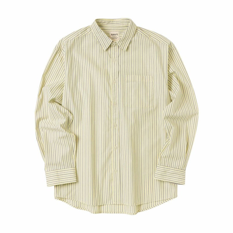 NAVY オーバーストライプシャツ メンズ商品画像-22
