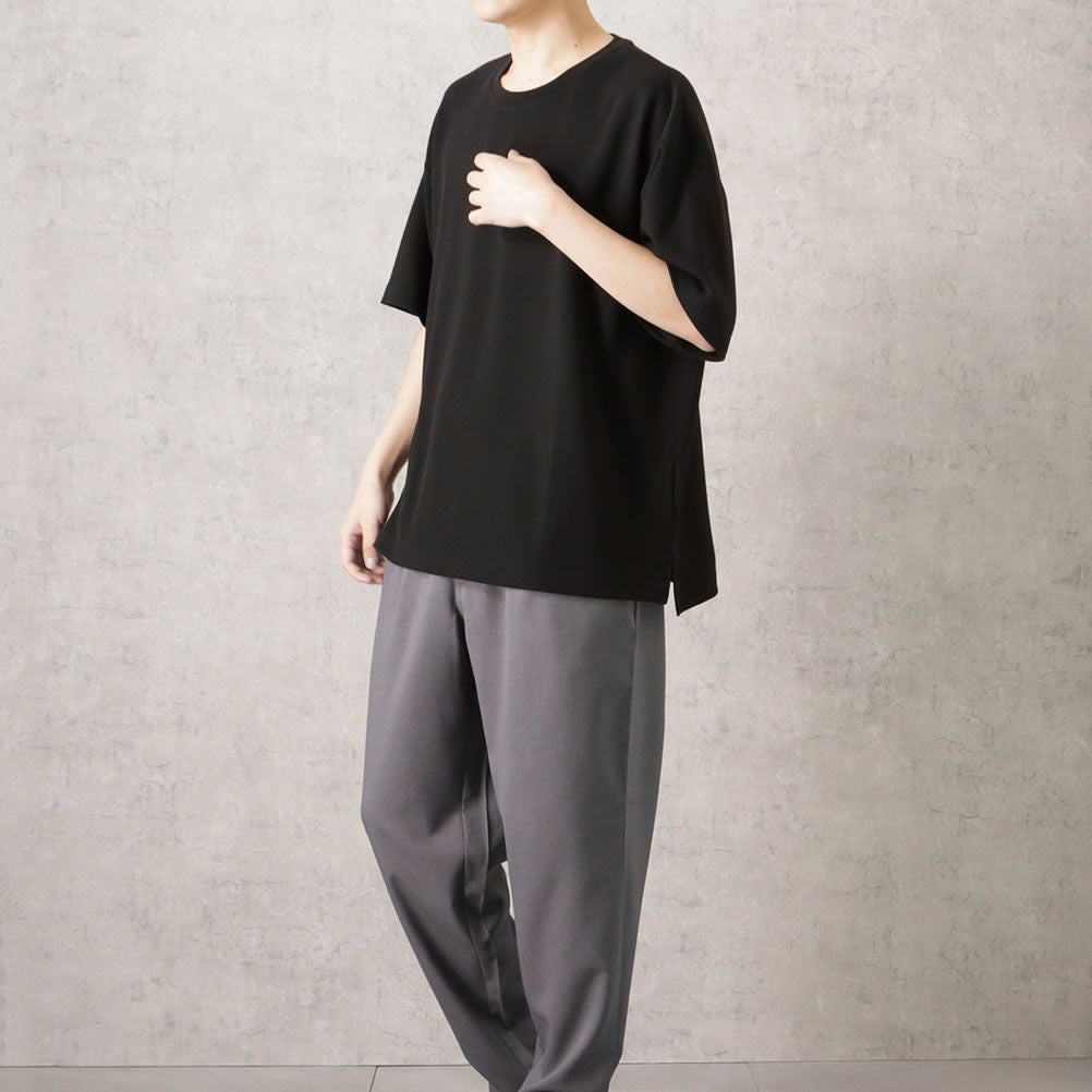 URBAN COLLECTION エアスムージー サイドスリットクルーネックTシャツ メンズ ネコポス 対応商品