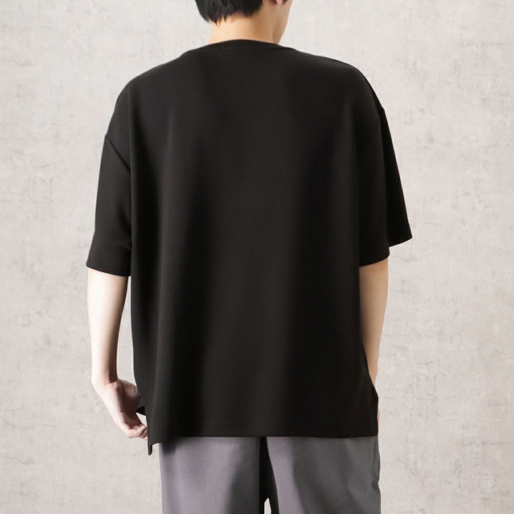 URBAN COLLECTION エアスムージー サイドスリットクルーネックTシャツ メンズ ネコポス 対応商品