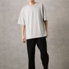 URBAN COLLECTION エアスムージー サイドスリットクルーネックTシャツ メンズ メール便 対応商品商品サムネイル-11