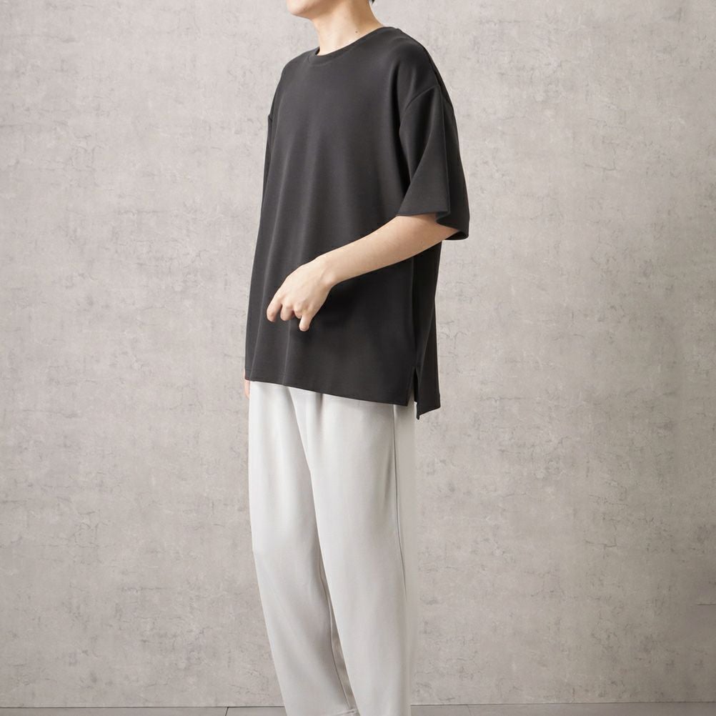 URBAN COLLECTION エアスムージー サイドスリットクルーネックTシャツ メンズ ネコポス 対応商品