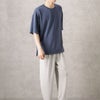URBAN COLLECTION エアスムージー サイドスリットクルーネックTシャツ メンズ メール便 対応商品商品サムネイル-14