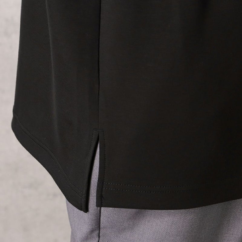 URBAN COLLECTION エアスムージー サイドスリットクルーネックTシャツ メンズ メール便 対応商品商品画像-16