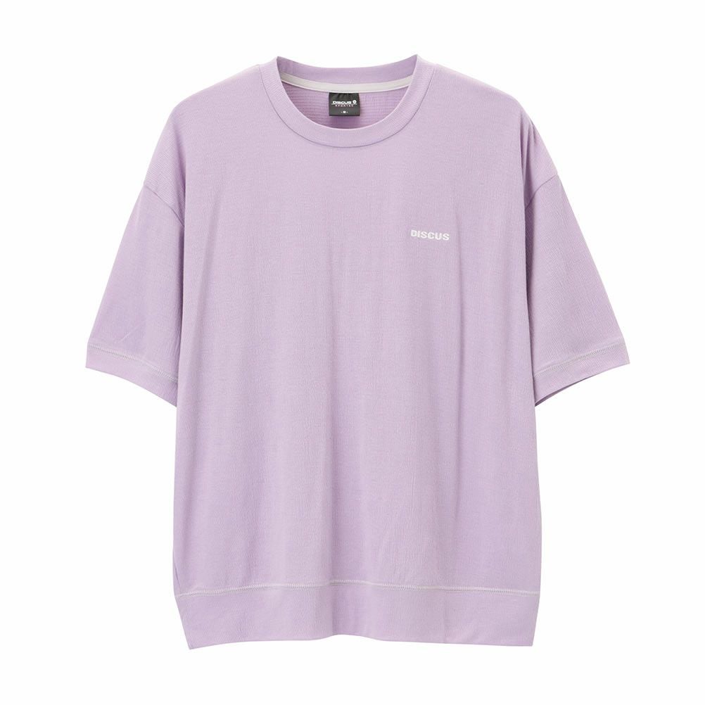 DISCUS WフェイスTRストレッチワイドシルエットTシャツ レディース ネコポス 対応商品