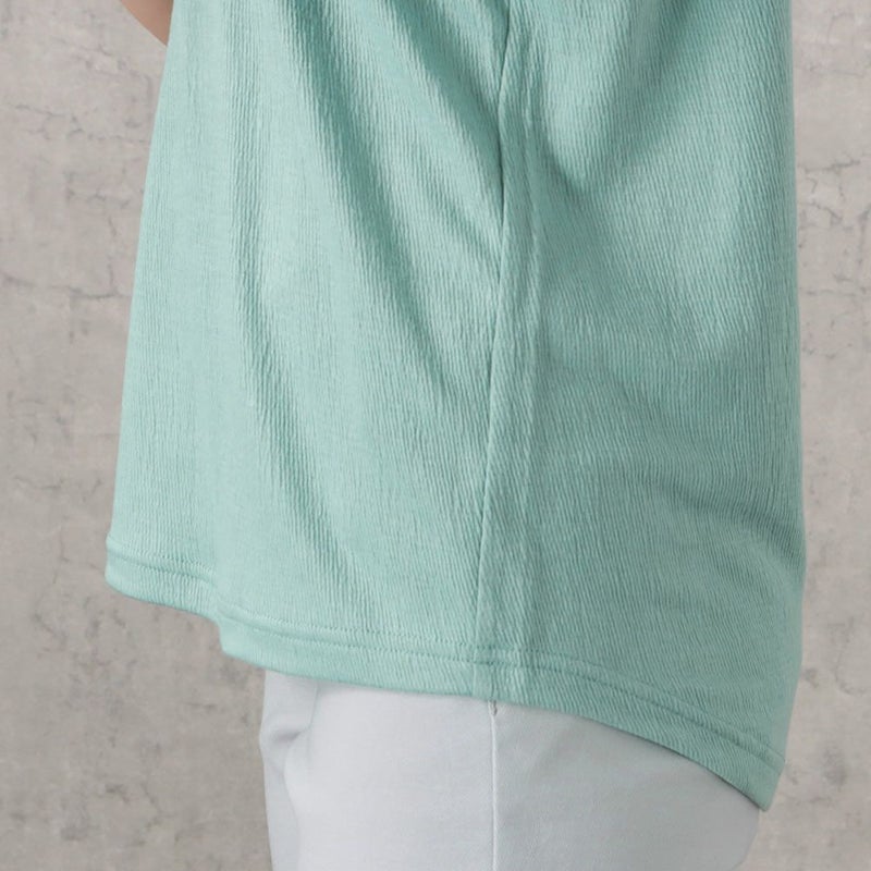 【オンラインストア限定】DISCUS WフェイスTRストレッチ裾ラウンドTシャツ レディース メール便 対応商品商品画像-14