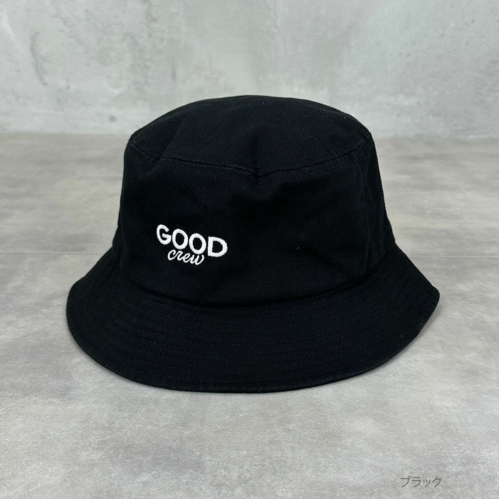 GOOD CREW ロゴ刺繍ツイルバケットハット キッズ