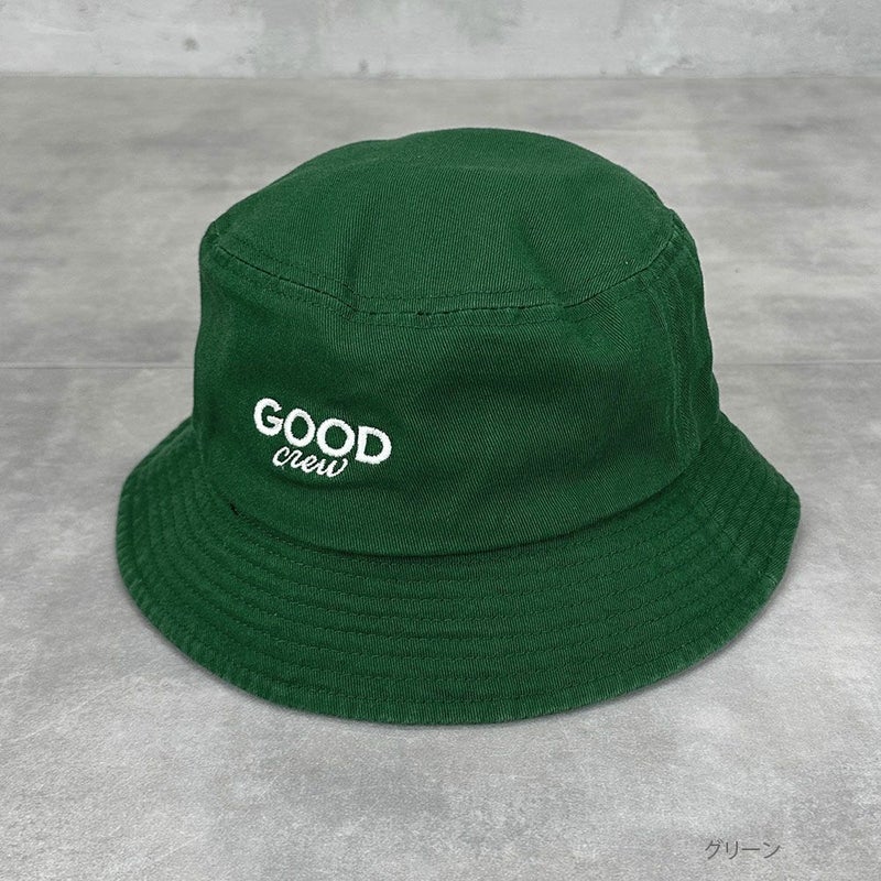 [期間限定価格]GOOD CREW  ロゴ刺繍ツイルバケットハット キッズ商品画像-3