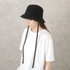 [期間限定価格]NAVY 紐付きブークレーサーモバケットハット レディース商品サムネイル-3
