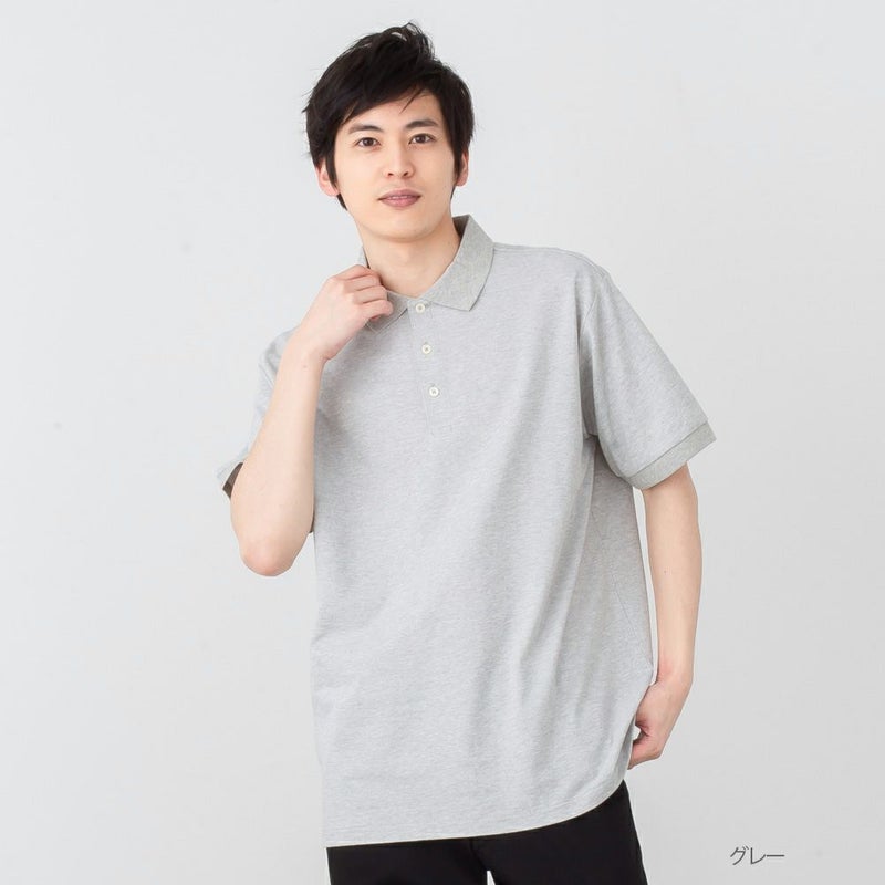 NAVY ドライカノコポロシャツ メンズ商品画像-2