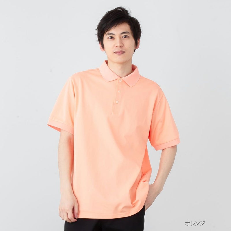 NAVY ドライカノコポロシャツ メンズ商品画像-4