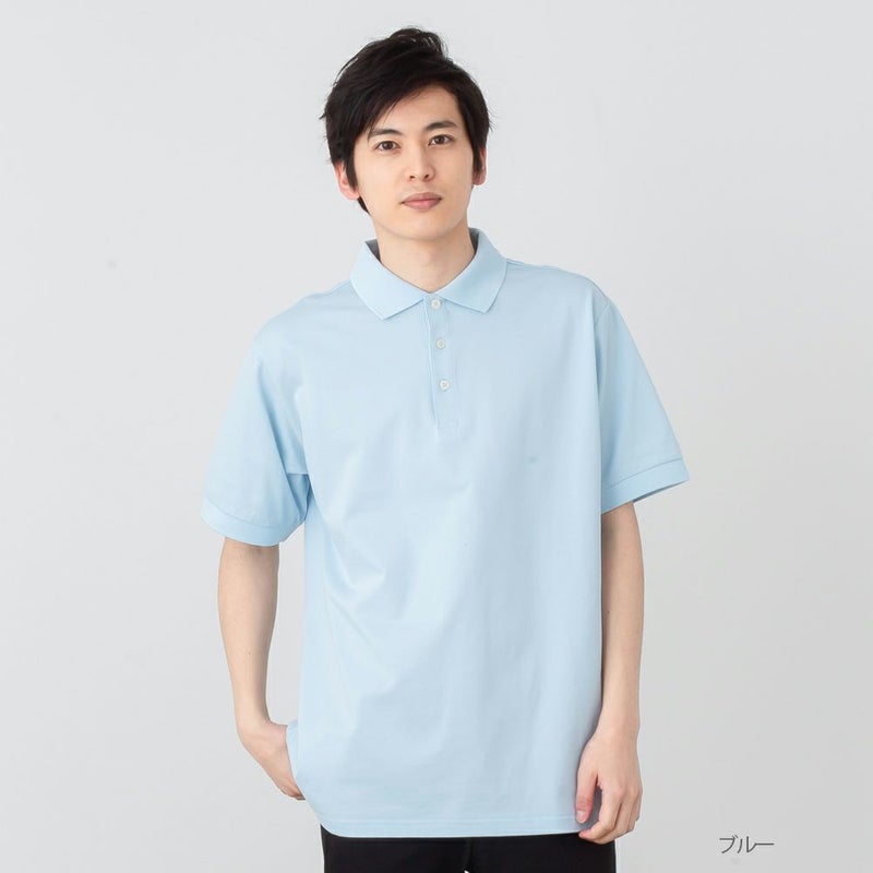 NAVY ドライカノコポロシャツ メンズ商品画像-6