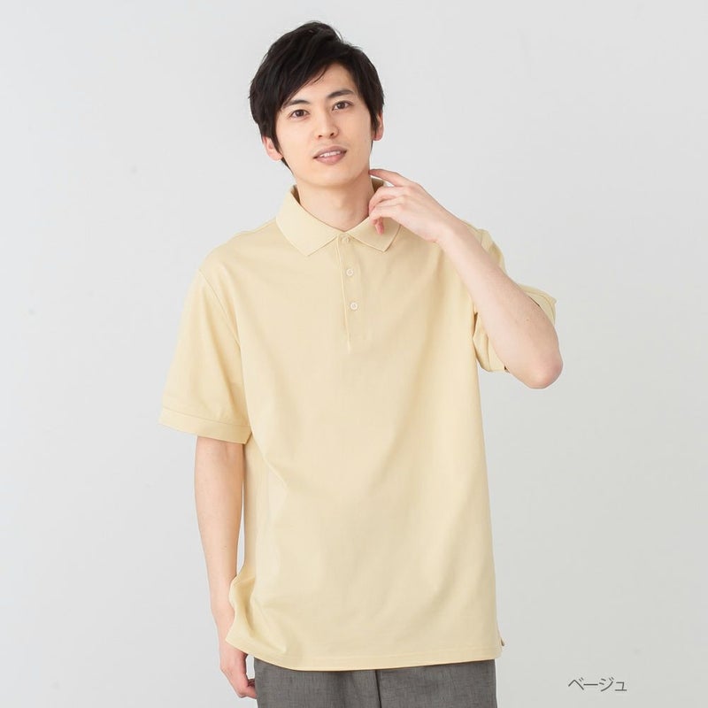 NAVY ドライカノコポロシャツ メンズ商品画像-8