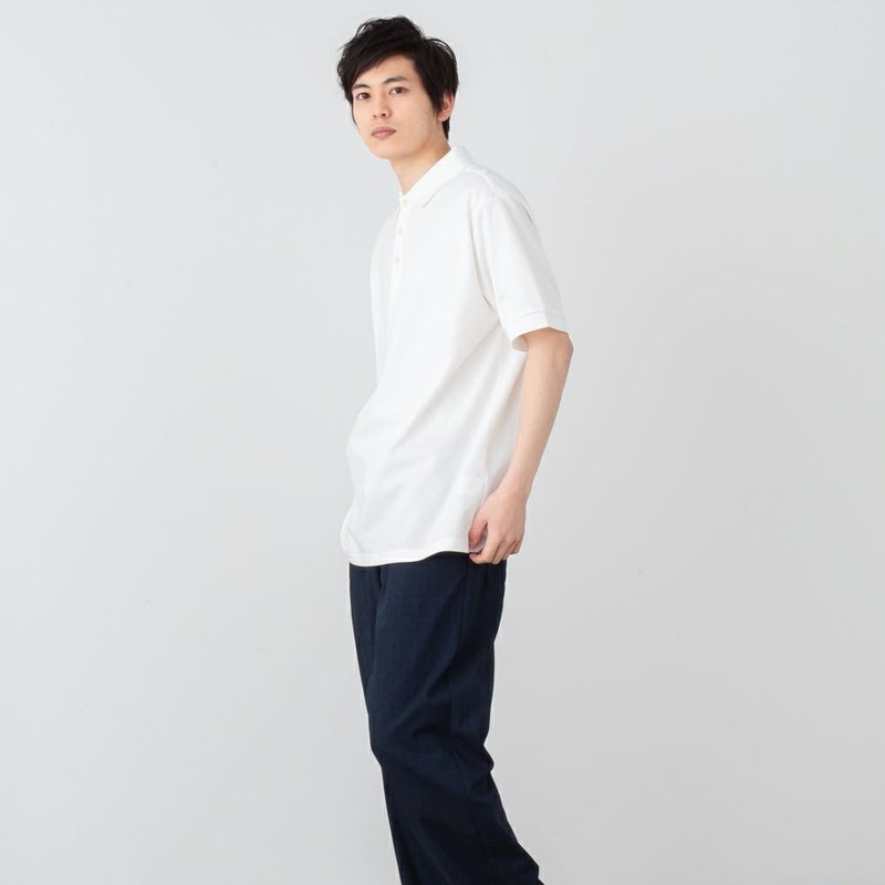 NAVY ドライカノコポロシャツ メンズ商品画像-9