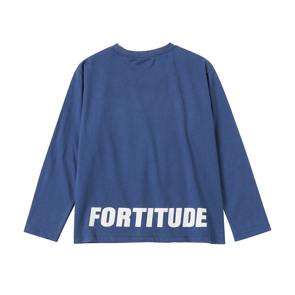 T-GRAPHICS ストリートロゴロングスリーブTシャツ キッズ ネコポス 対応商品