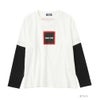 T-GRAPHICS フェイクレイヤードロングスリーブTシャツ キッズ メール便 対応商品商品サムネイル-1