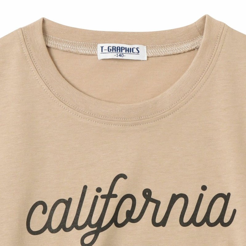 T-GRAPHICS 裾フェイクレイヤードロングスリーブTシャツ キッズ メール便 対応商品商品画像-4