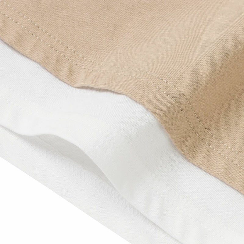 T-GRAPHICS 裾フェイクレイヤードロングスリーブTシャツ キッズ メール便 対応商品商品画像-8