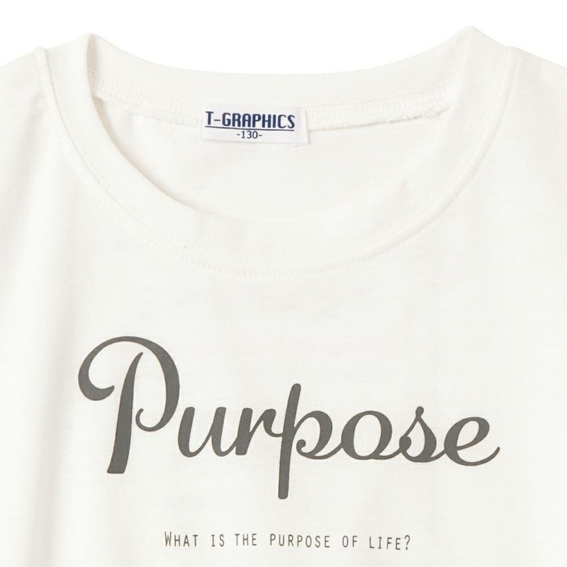 [期間限定価格]T-GRAPHICS  ロゴプリントロングスリーブTシャツ キッズ メール便 対応商品商品画像-3