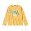 T-GRAPHICS アメカジロゴロングスリーブTシャツ キッズ メール便 対応商品商品サムネイル-3