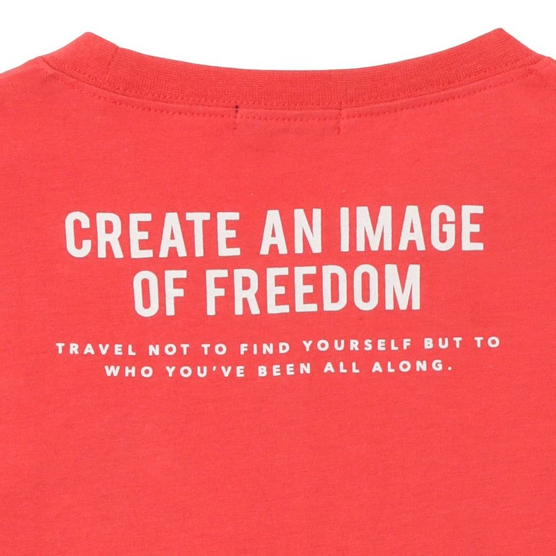 T-GRAPHICS アメカジロゴロングスリーブTシャツ キッズ メール便 対応商品商品画像-8