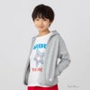 NAVY Feel Touch フーデットジップパーカー キッズ商品サムネイル-1