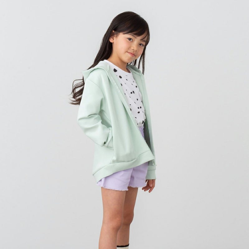 NAVY Feel Touch フーデットジップパーカー キッズ商品画像-8