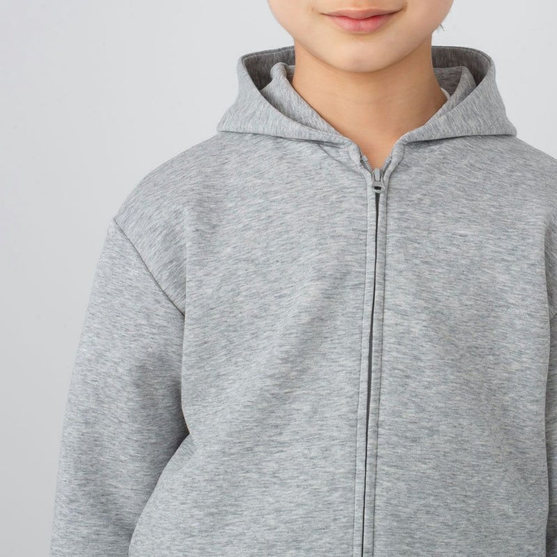 NAVY Feel Touch フーデットジップパーカー キッズ商品画像-9