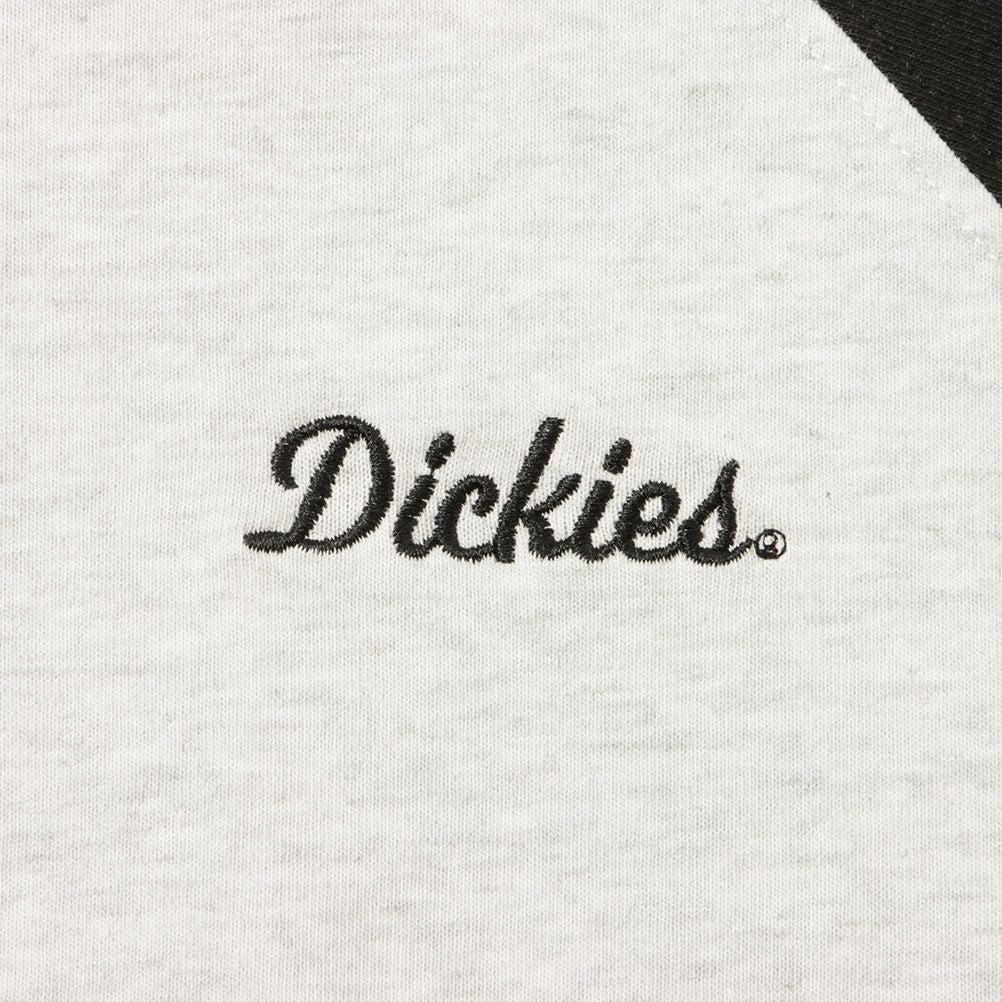 Dickies 袖配色ヘンリーネックTシャツ レディース ネコポス 対応商品