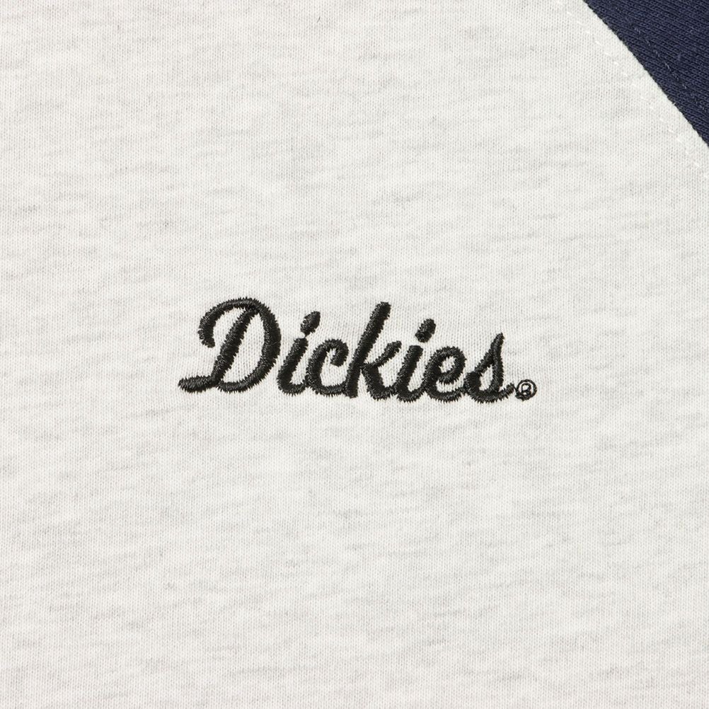 Dickies 袖配色ヘンリーネックTシャツ レディース ネコポス 対応商品