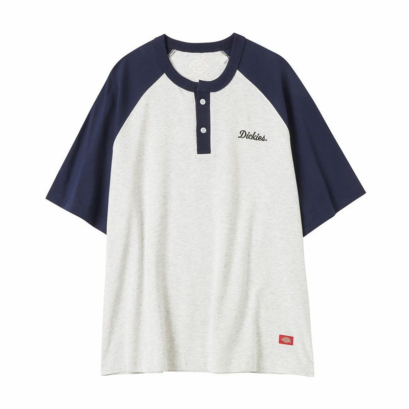 Dickies 袖配色ヘンリーネックTシャツ レディース メール便 対応商品商品画像-19