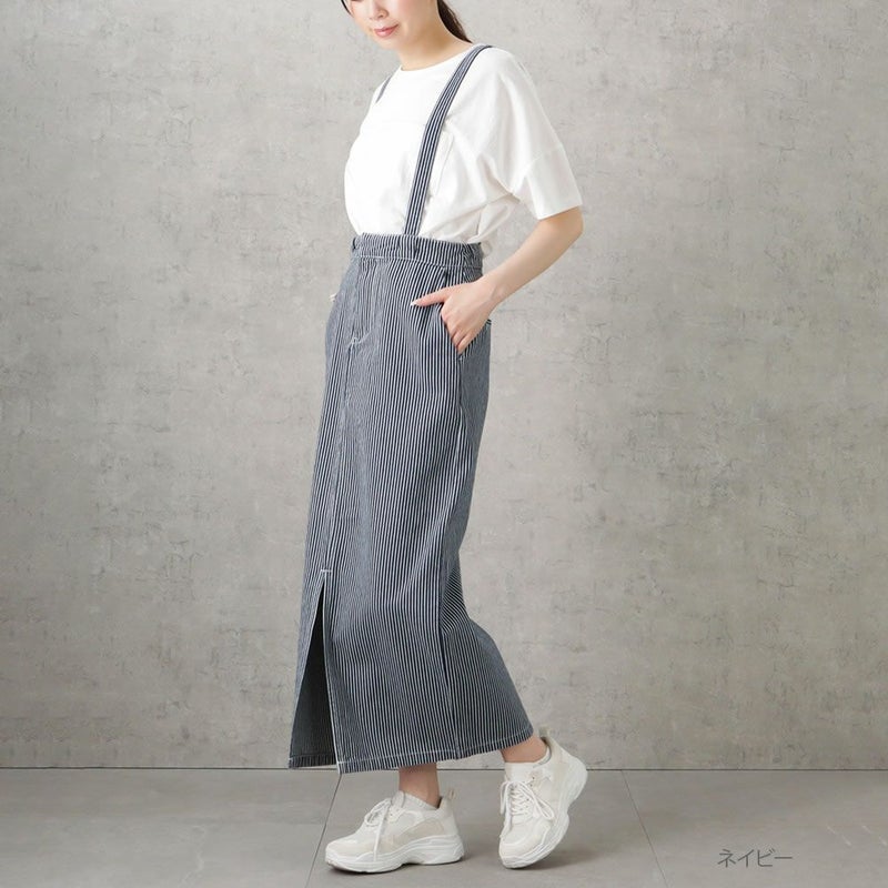 Dickies サスペンダー付きタイトスカート レディース商品画像-3