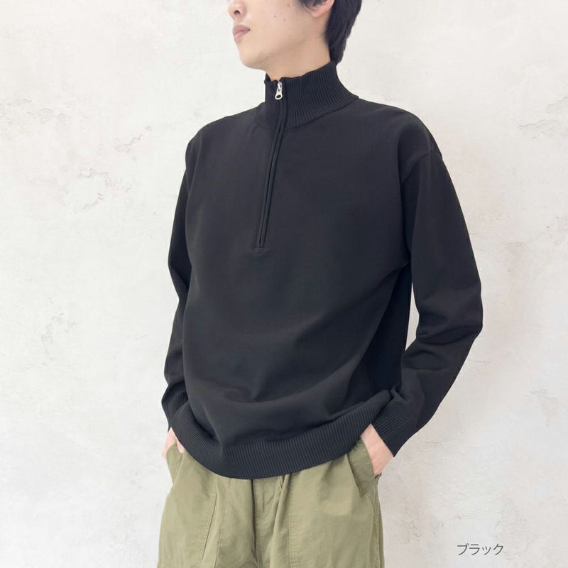 GOOD CREW ハーフジップニット メンズ商品画像-2