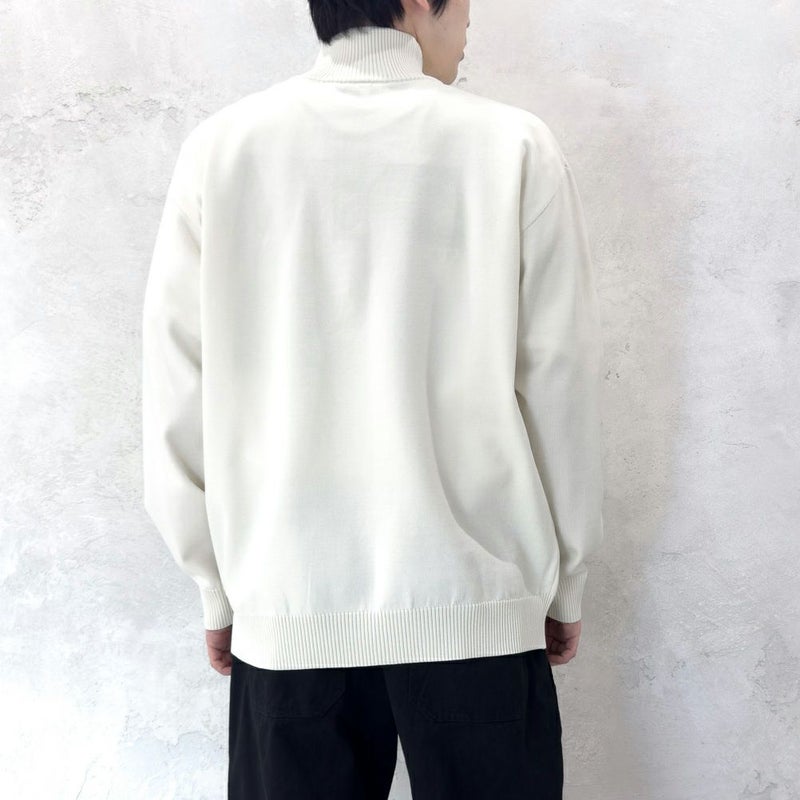 GOOD CREW  ハーフジップニット メンズ商品画像-6