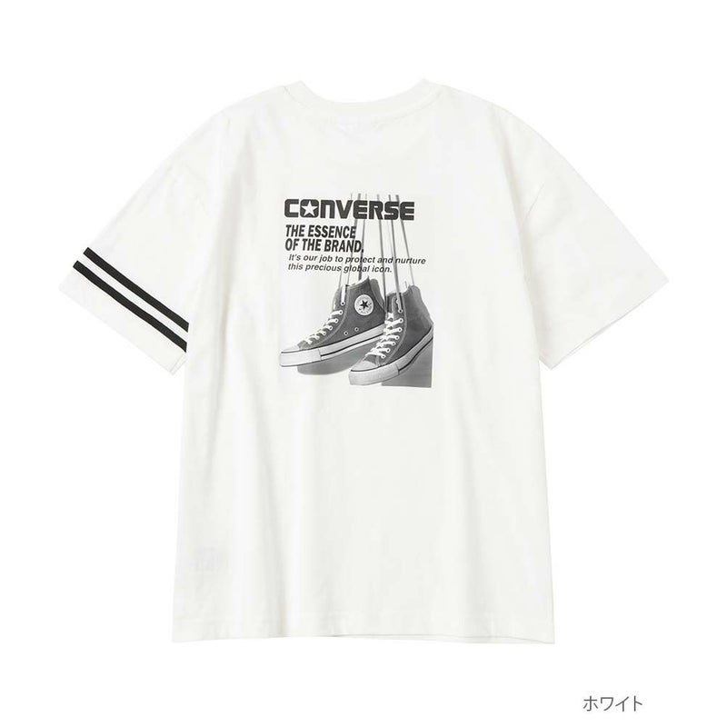 CONVERSE バックプリントTシャツ キッズ メール便 対応商品商品画像-3