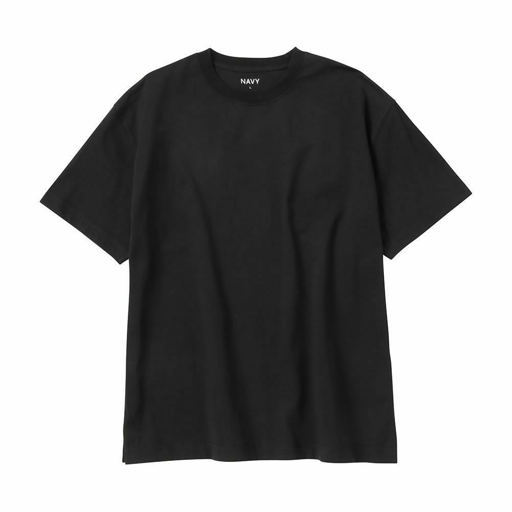 NAVY U.S.コットン 無地Tシャツ メンズ NAVY U.S.コットン 無地Tシャツ メンズ