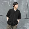 URBAN COLLECTION 半袖ニットシャツ メンズ商品サムネイル-1