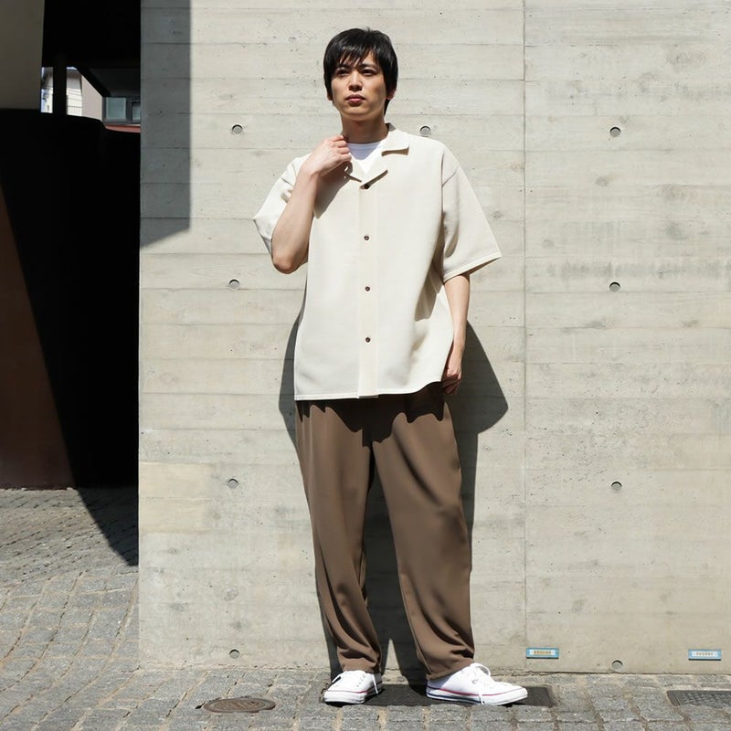 URBAN COLLECTION 半袖ニットシャツ メンズ商品画像-5