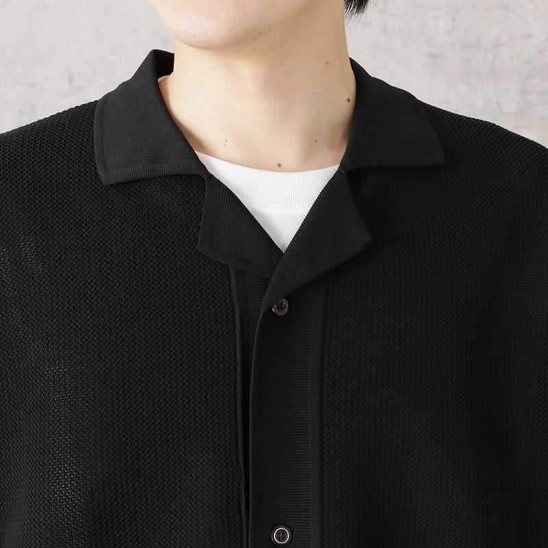 URBAN COLLECTION 半袖ニットシャツ メンズ商品画像-7