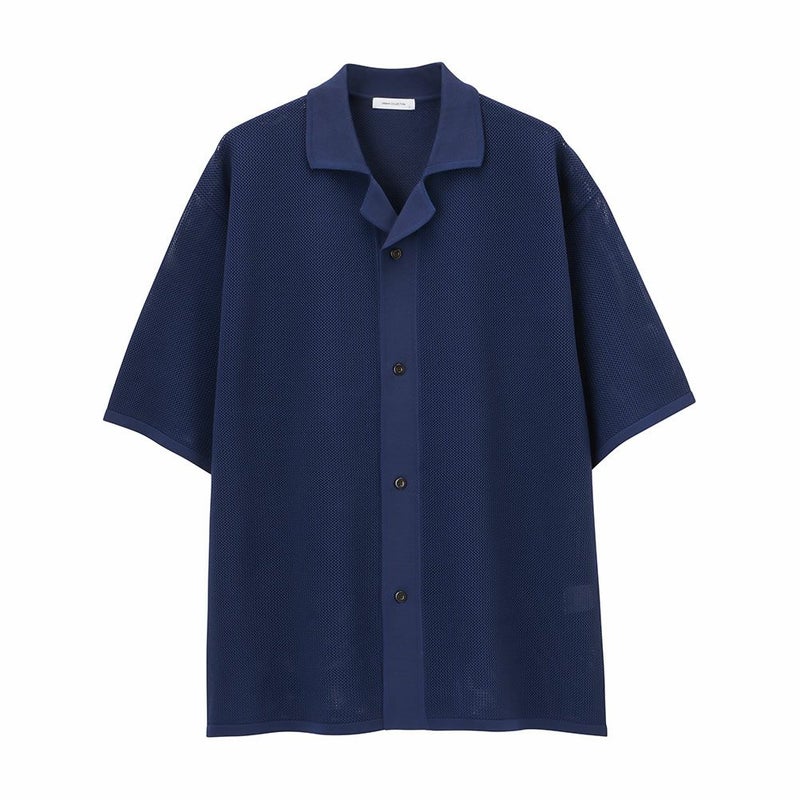 URBAN COLLECTION 半袖ニットシャツ メンズ商品画像-13