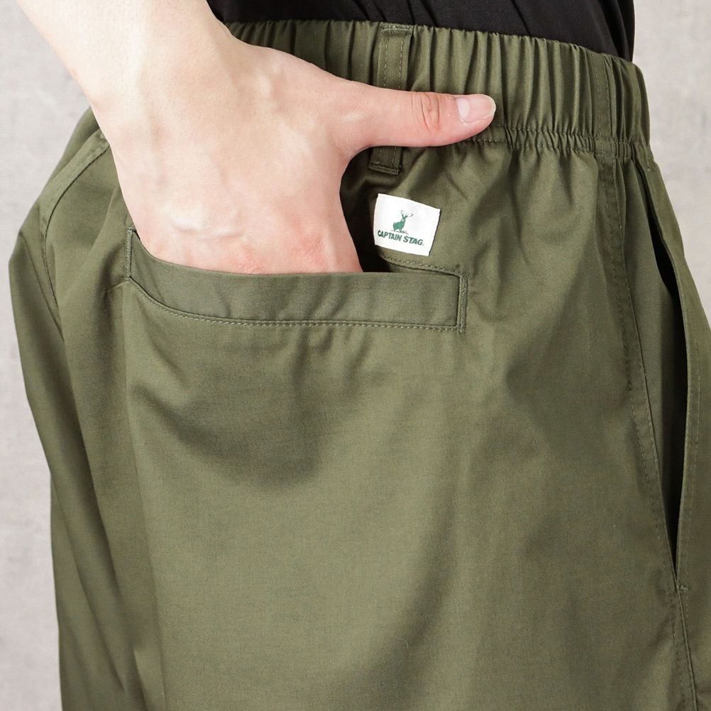 CAPTAIN STAG ワイドハーフパンツ メンズ