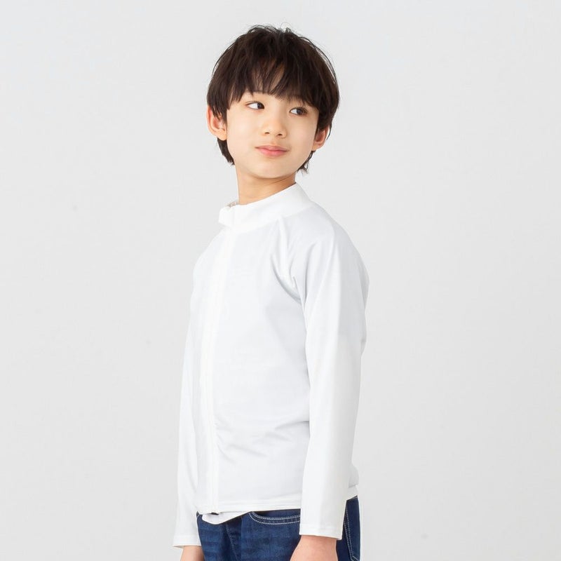 NAVY ジップ付きラッシュガード キッズ商品画像-8