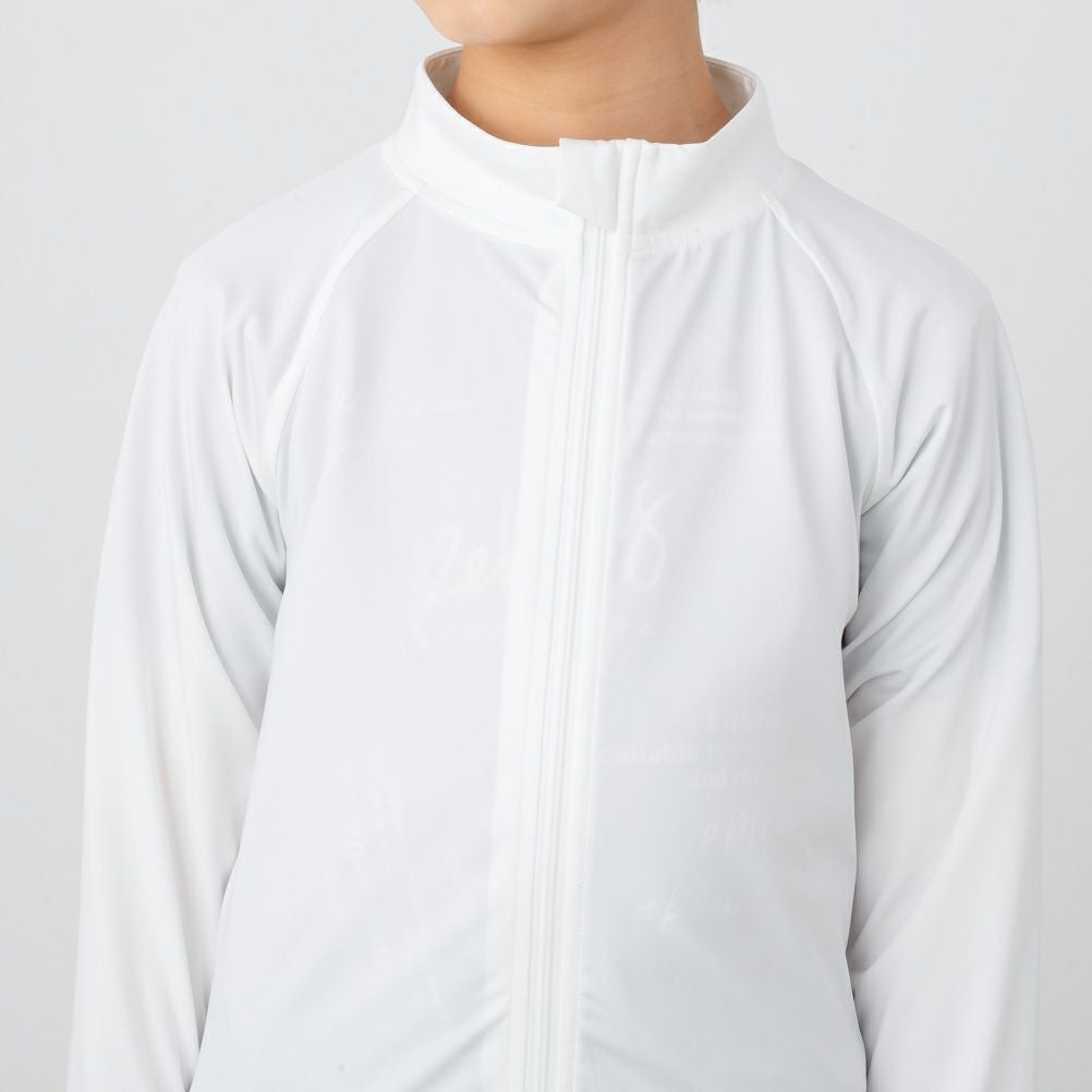 NAVY ジップ付きラッシュガード キッズ