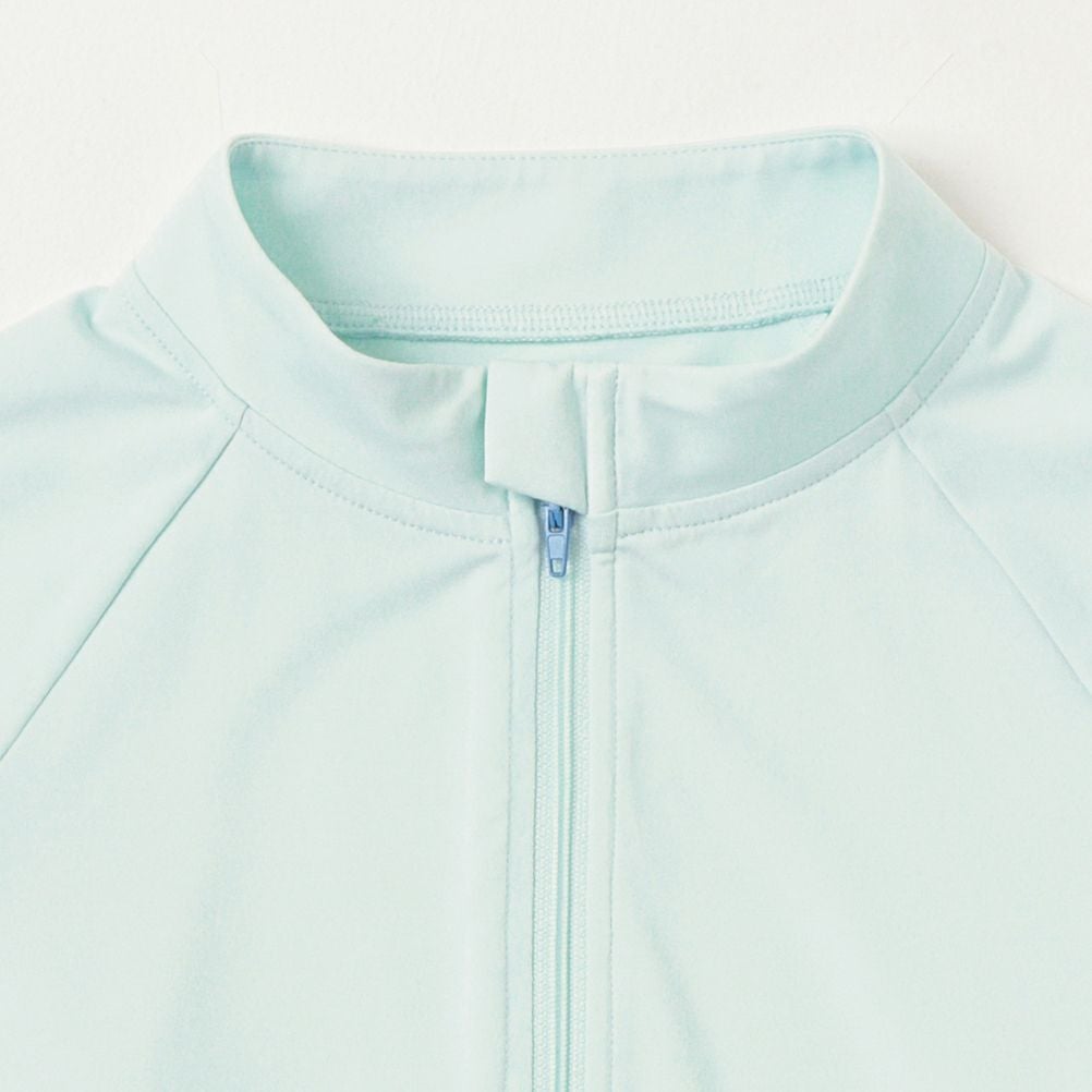 NAVY ジップ付きラッシュガード キッズ