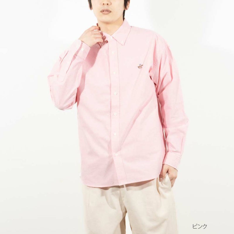 【オンラインストア限定】BEVERLY HILLS POLO CLUB オックスボタンダウンシャツ メンズ商品画像-4