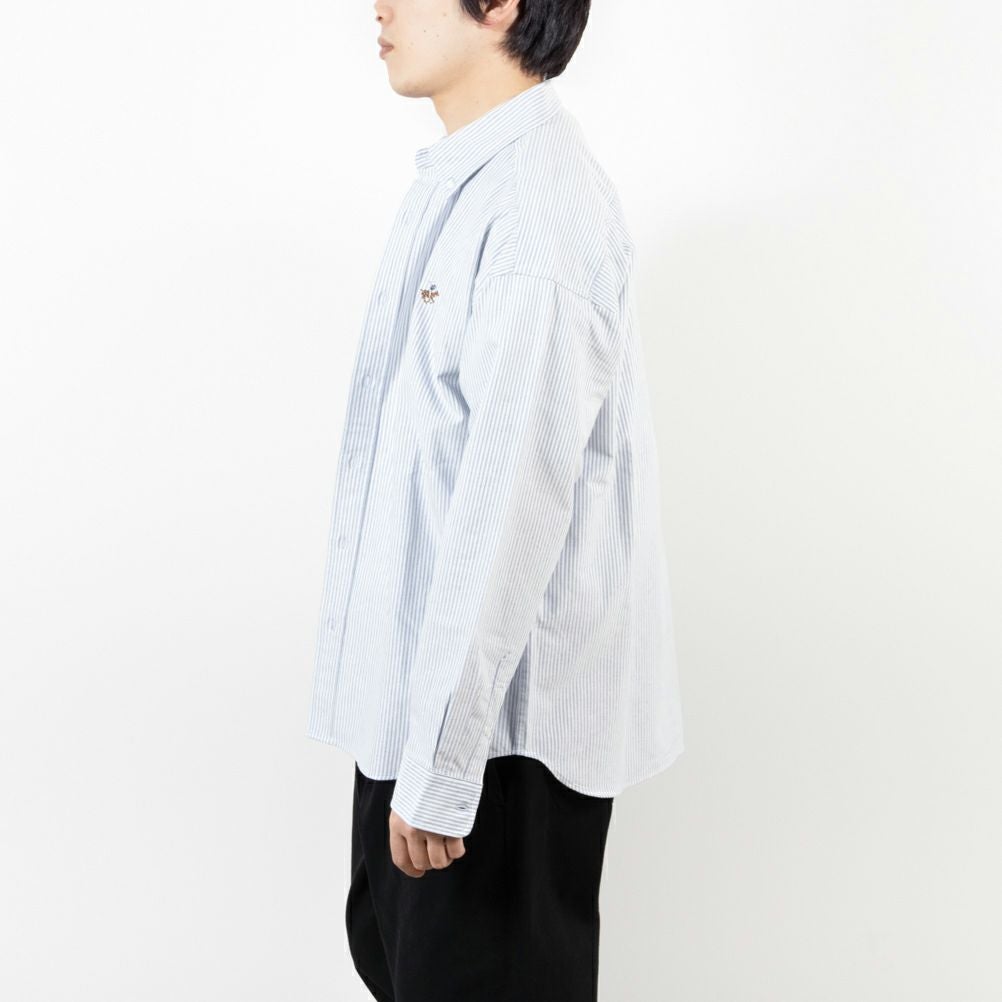 BEVERLY HILLS POLO CLUB オックスボタンダウンシャツ メンズ