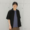 URBAN COLLECTION ドレープツイルルーズシャツ メンズ