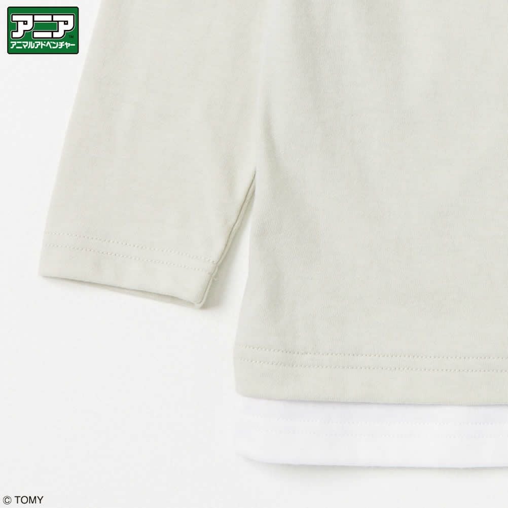 アニア アニマルアドベンチャー プリントロングスリーブTシャツ キッズ ネコポス 対応商品