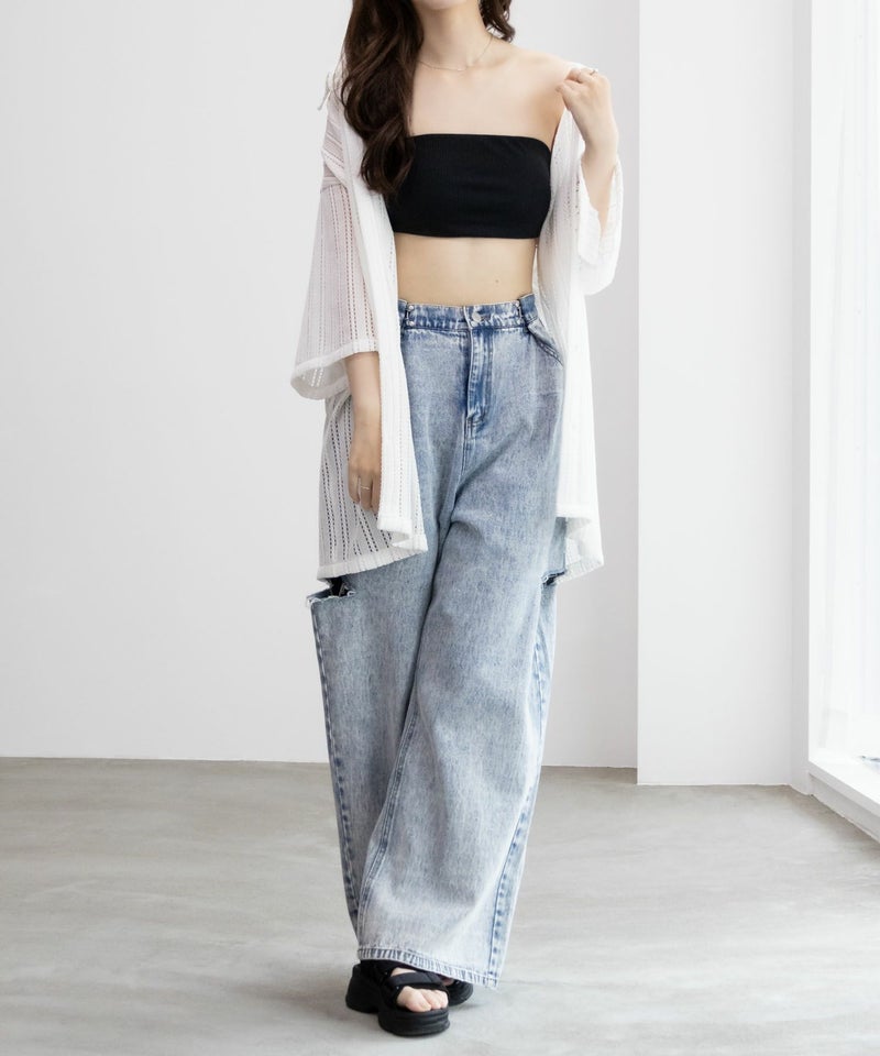 NAVY カップ付きバンドゥ レディース商品画像-5